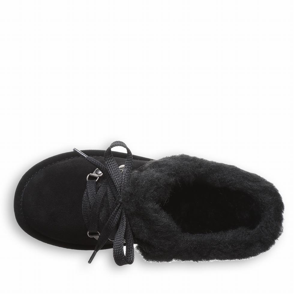 Bearpaw Cedar Hausschuhe Damen Schwarz | RBW737VT