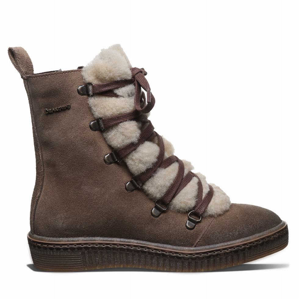 Bearpaw Celeste Stiefel Damen Beige | ZAV6930YW