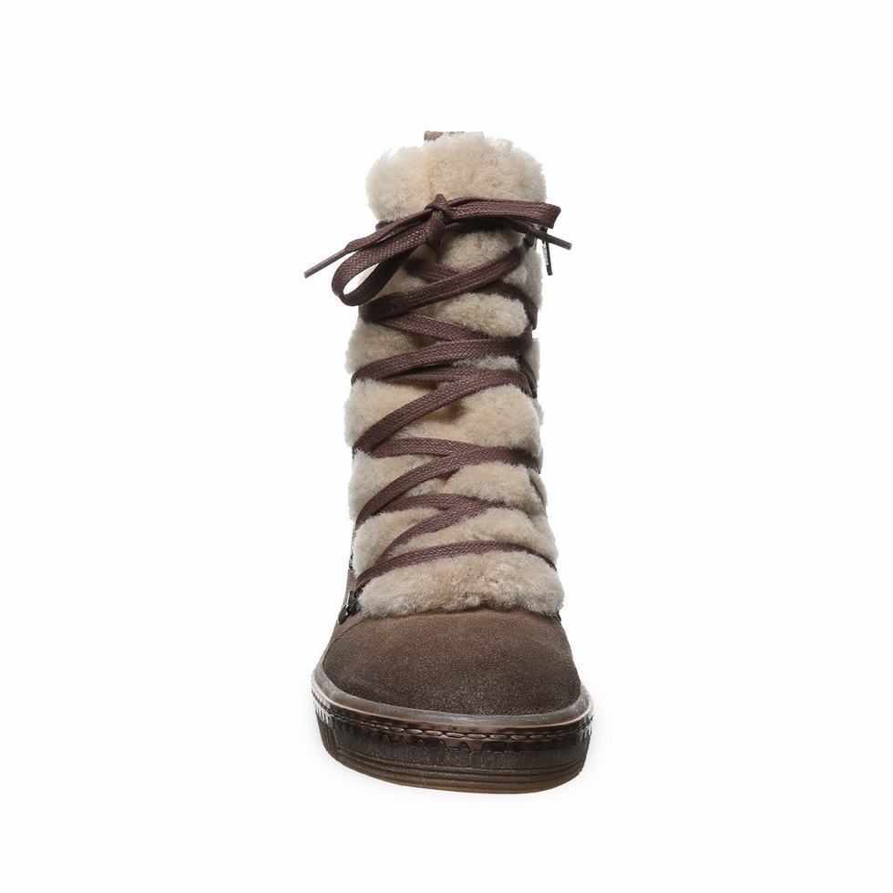 Bearpaw Celeste Stiefel Damen Beige | ZAV6930YW