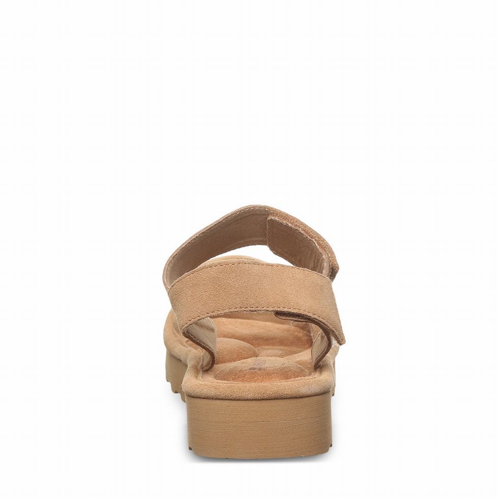 Bearpaw Crest Sandalen Damen Braun | IUG3382LX