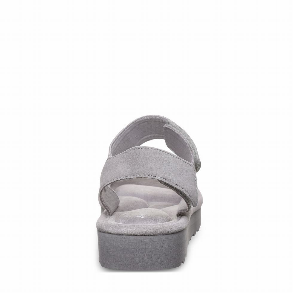 Bearpaw Crest Sandalen Damen Grau | CMK167ZN