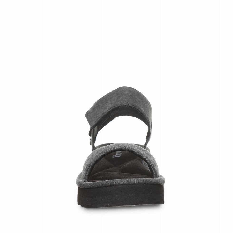 Bearpaw Crest Sandalen Damen Schwarz | AKP1836ET