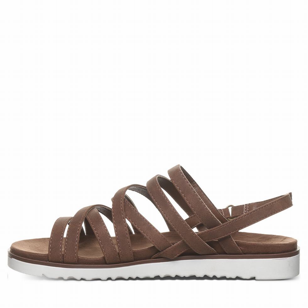 Bearpaw Crete Sandalen Damen Braun | FRK939ZJ