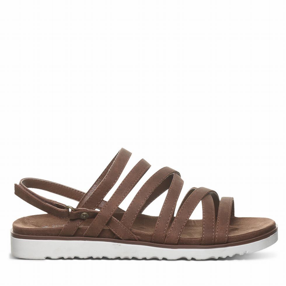 Bearpaw Crete Sandalen Damen Braun | FRK939ZJ