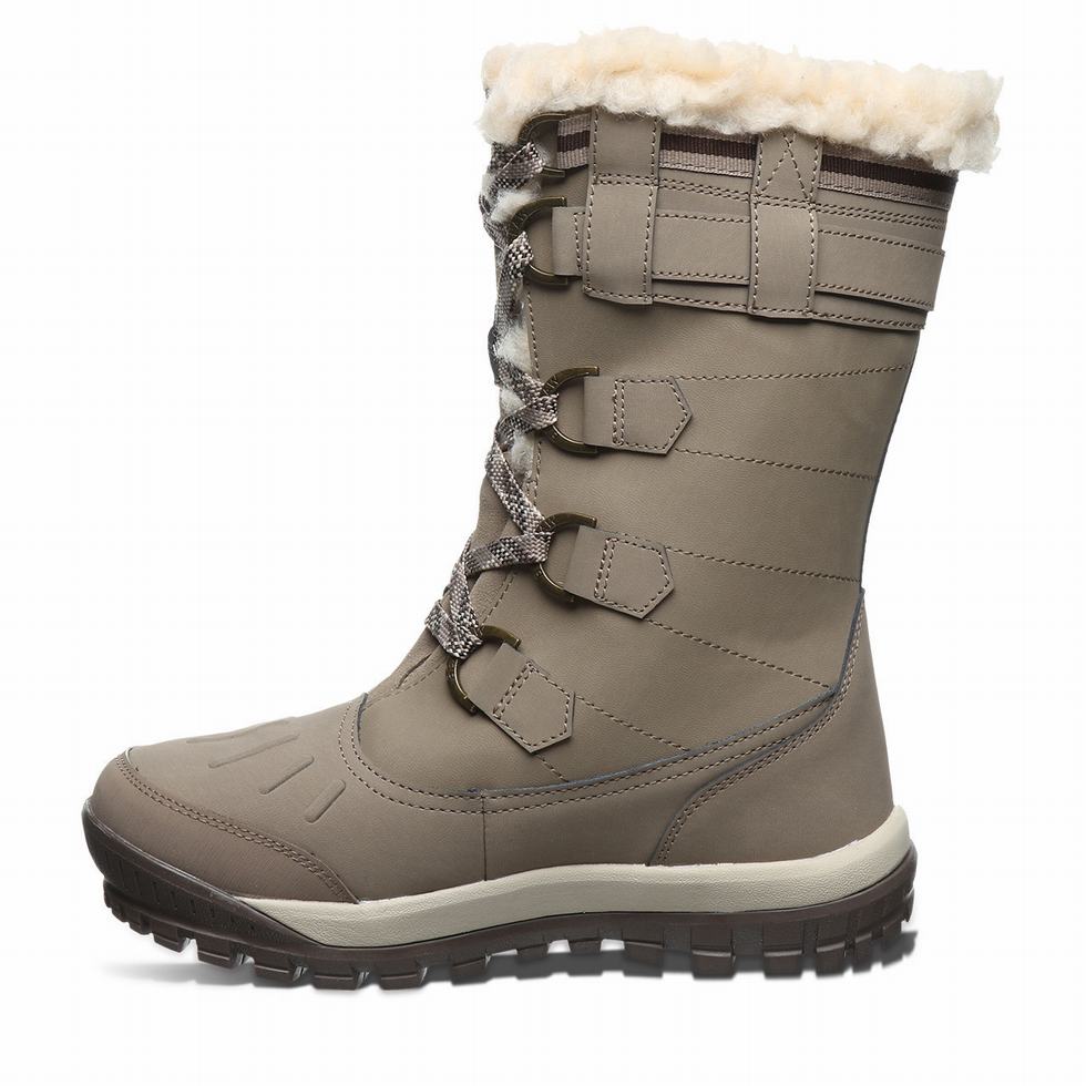 Bearpaw Desdemona Wanderstiefel Damen Beige | NDZ5649VK