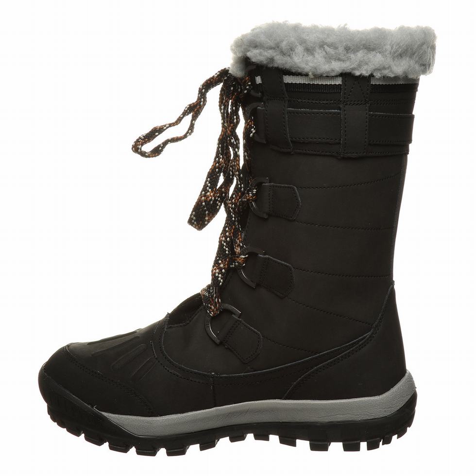 Bearpaw Desdemona Wanderstiefel Damen Schwarz | DCH9953PS