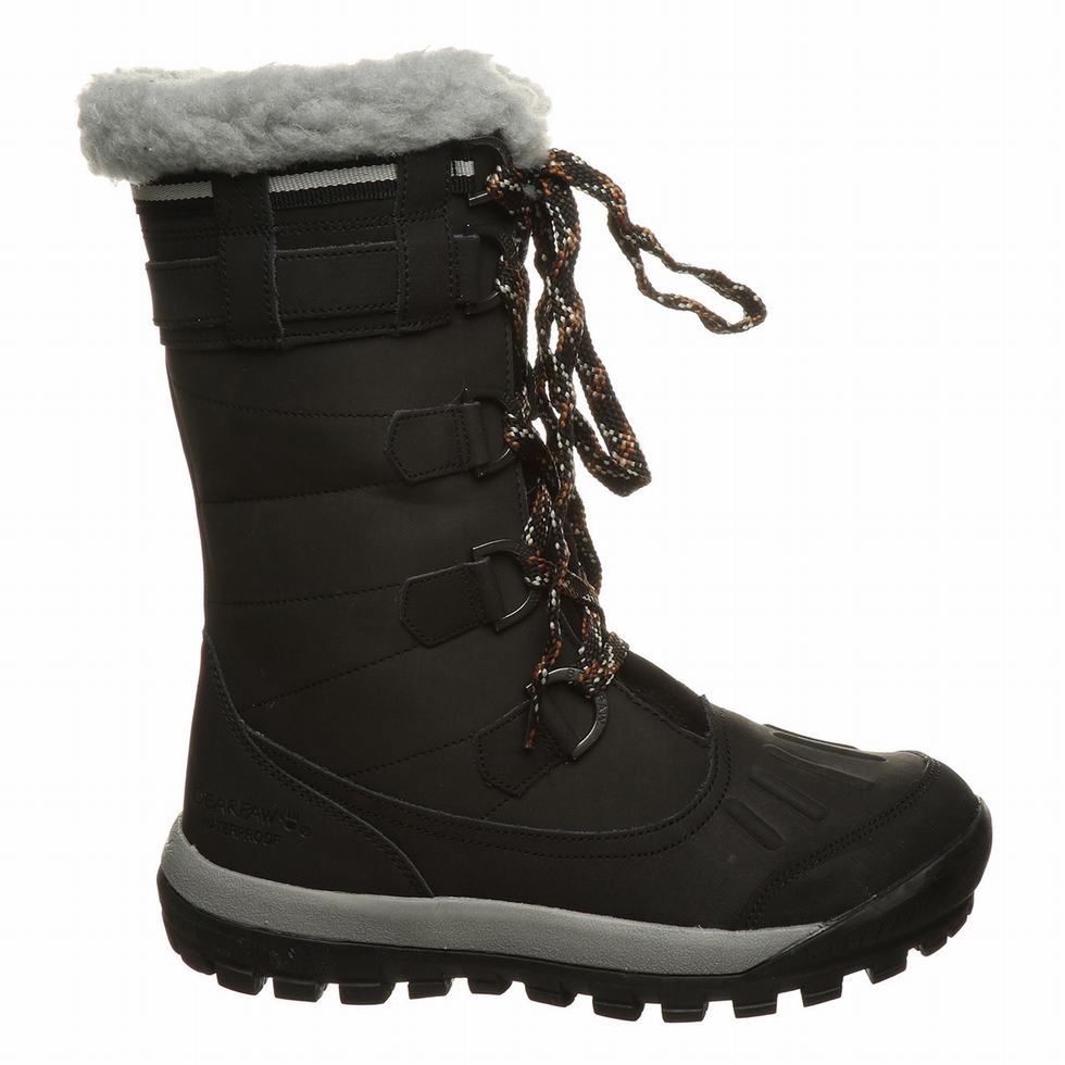 Bearpaw Desdemona Wanderstiefel Damen Schwarz | DCH9953PS