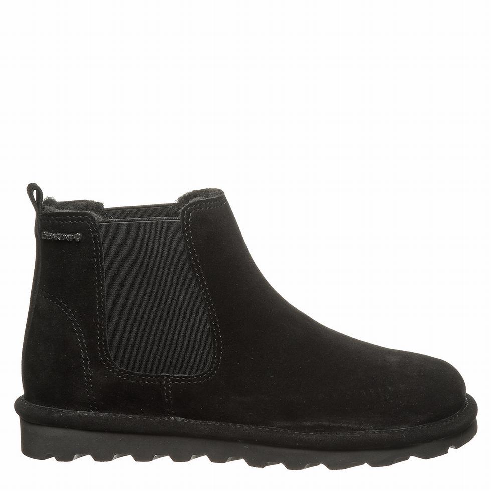 Bearpaw Drew Stiefel Damen Schwarz | WZK2977BP