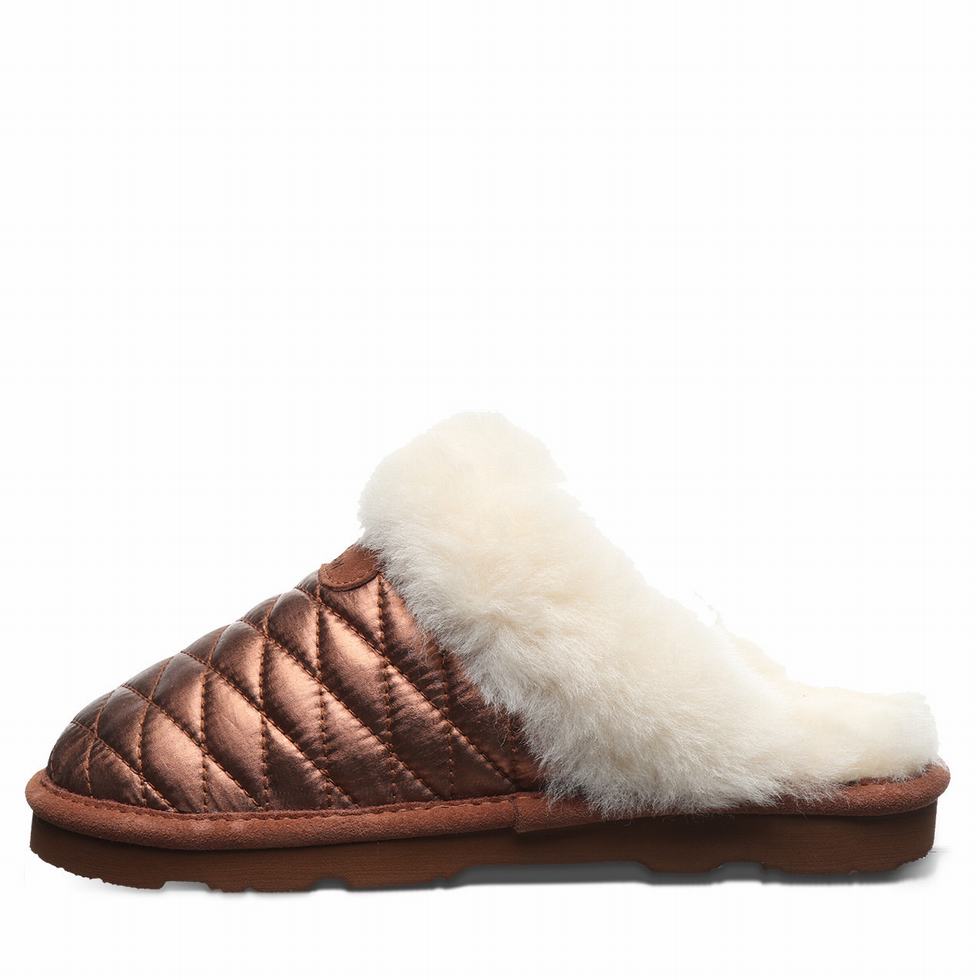 Bearpaw Effie Hausschuhe Damen Braun | FUI5371GK