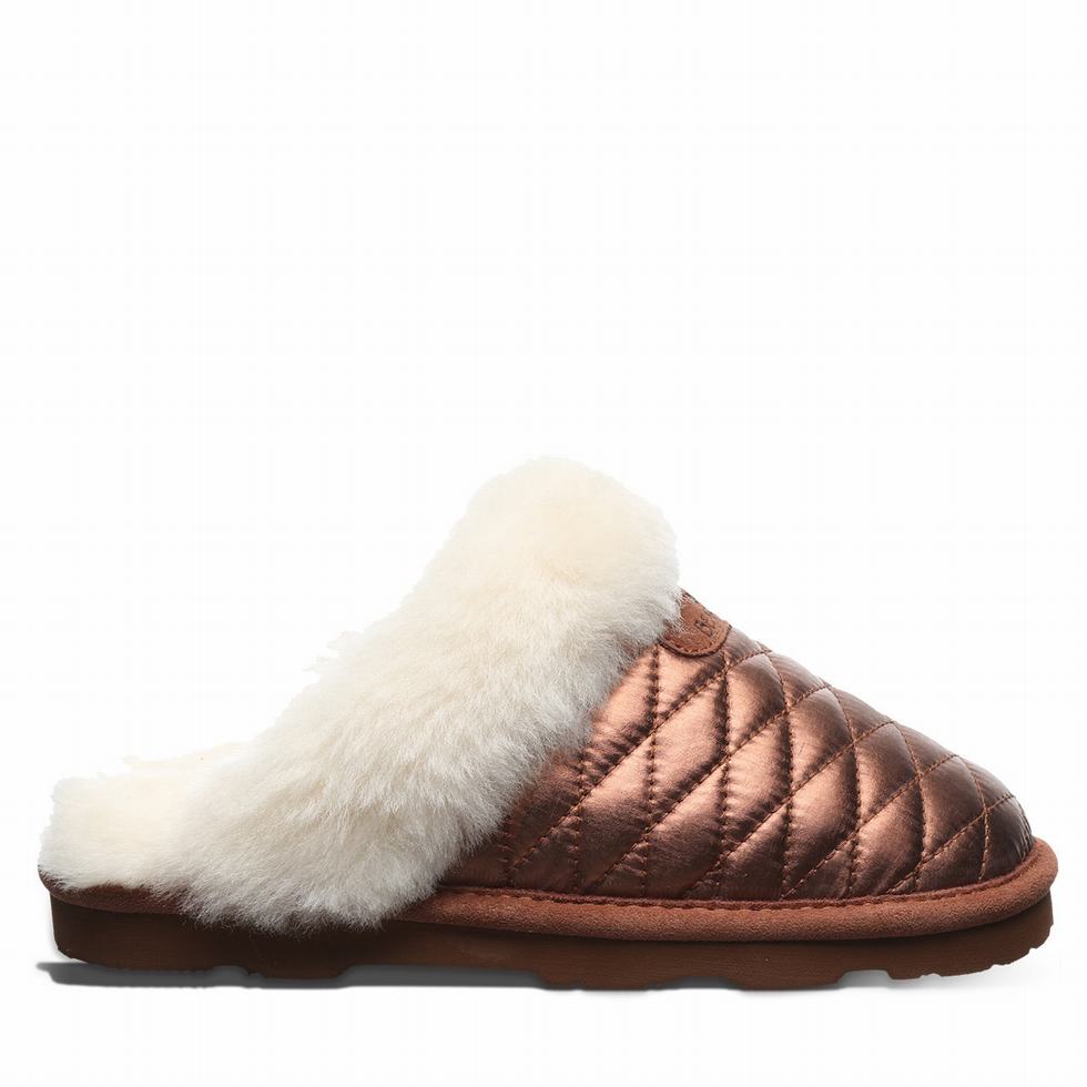 Bearpaw Effie Hausschuhe Damen Braun | FUI5371GK