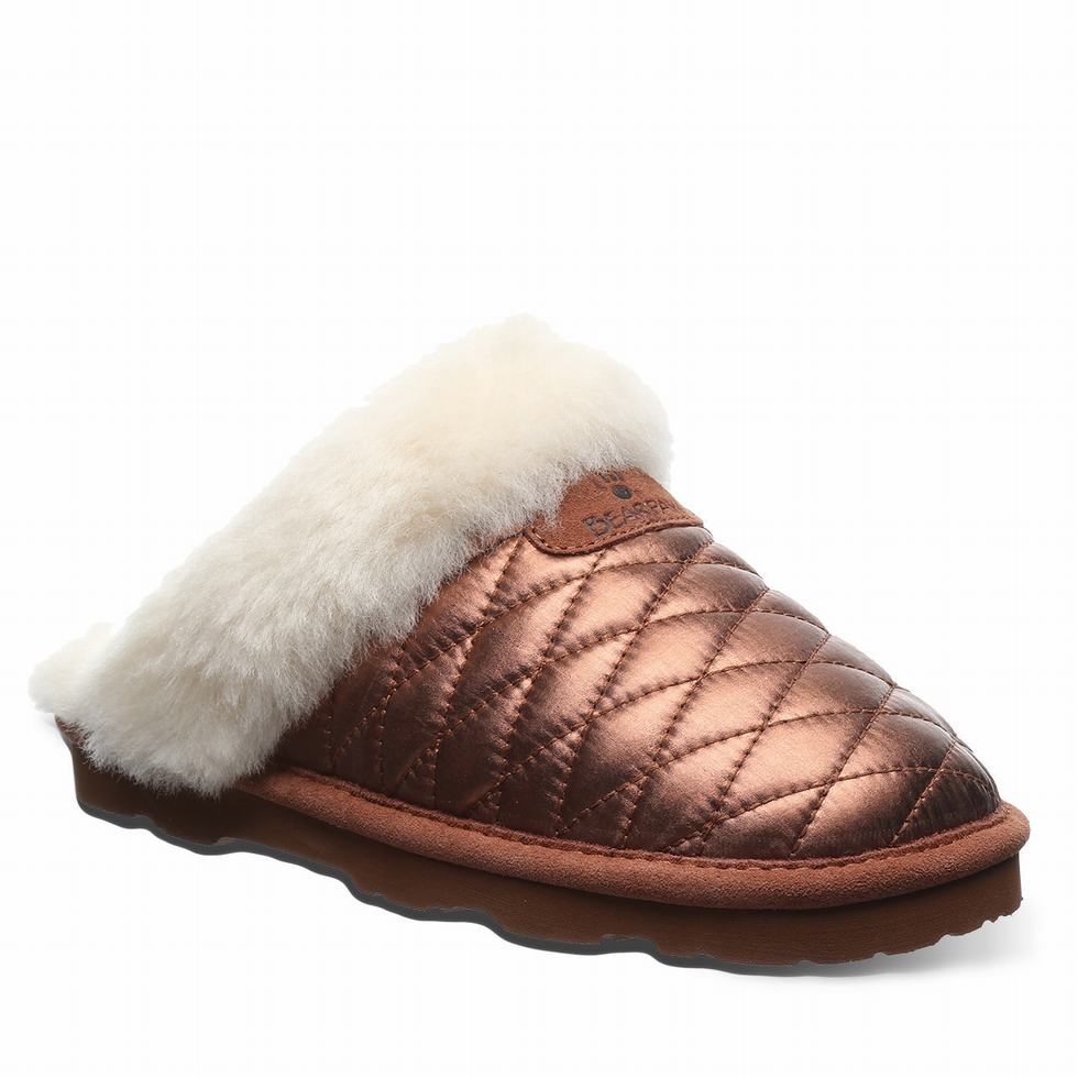 Bearpaw Effie Hausschuhe Damen Braun | FUI5371GK