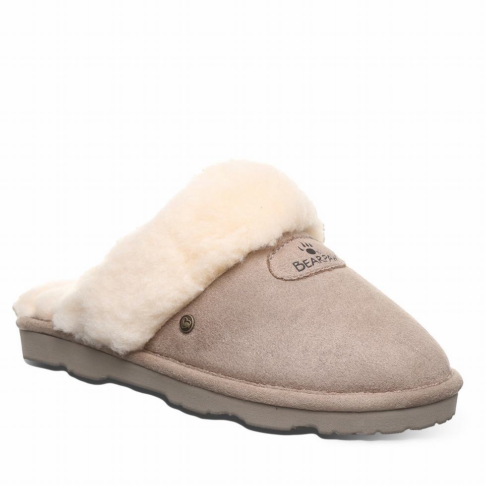 Bearpaw Effie Vegan Hausschuhe Damen Braun | VEV512WT