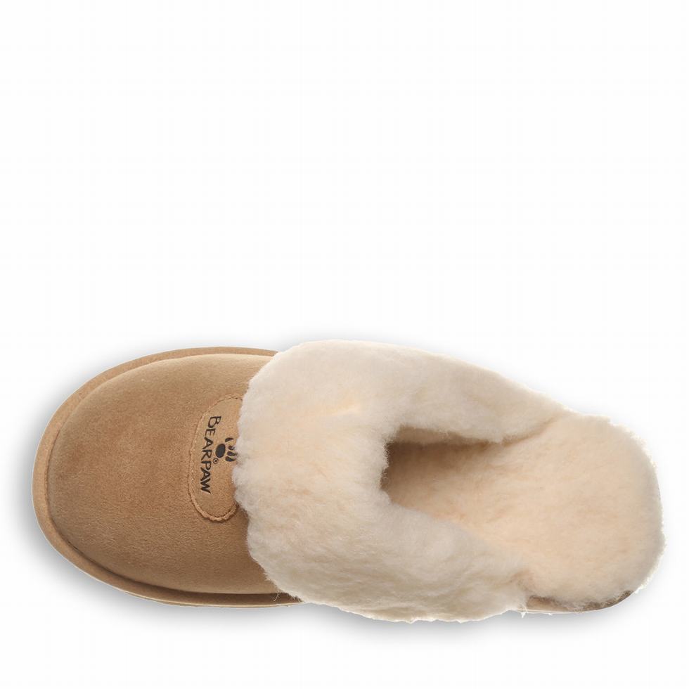 Bearpaw Effie Vegan Hausschuhe Damen Braun | TTL9822RO