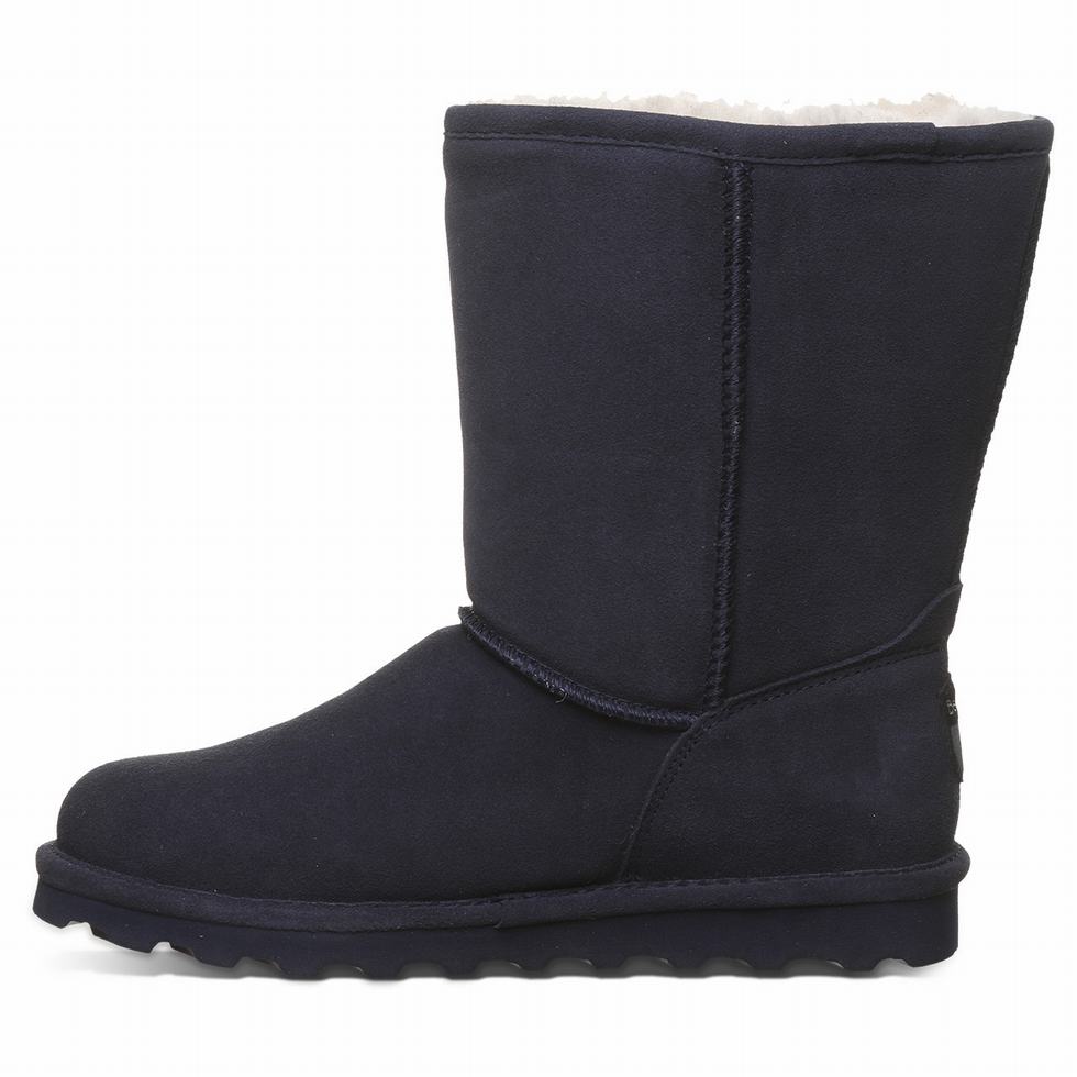 Bearpaw Elle Short Stiefel Damen Blau | HMO7051OB