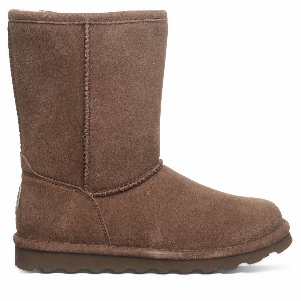 Bearpaw Elle Short Stiefel Damen Braun | WWL4595GO