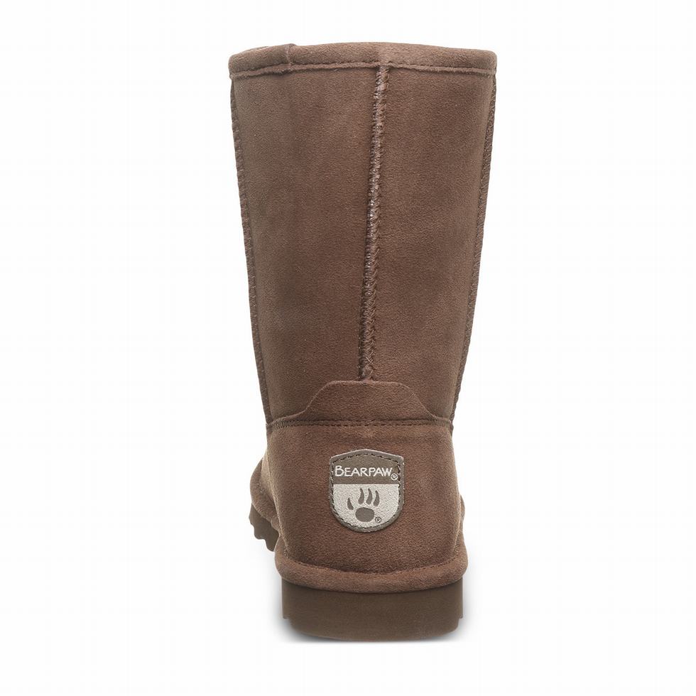 Bearpaw Elle Short Stiefel Damen Braun | WWL4595GO