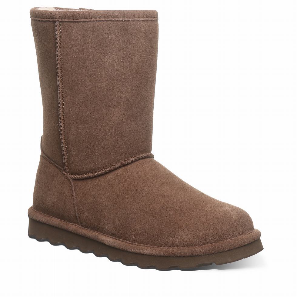 Bearpaw Elle Short Stiefel Damen Braun | WWL4595GO