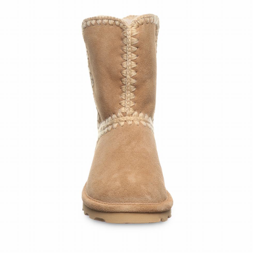 Bearpaw Elle Short Stiefel Damen Braun | ISQ4540DQ