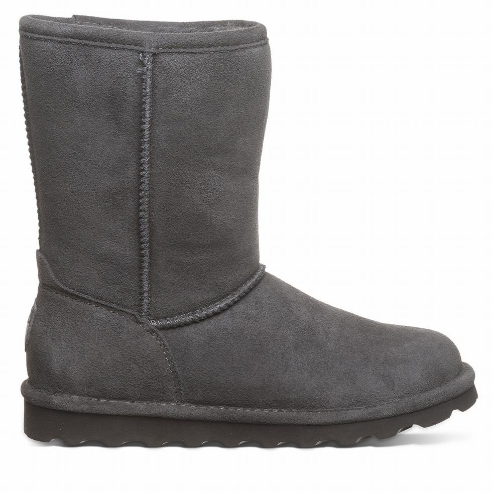 Bearpaw Elle Short Stiefel Damen Grau | ORL1086YZ