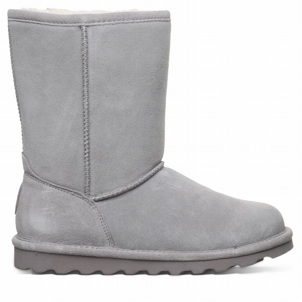 Bearpaw Elle Short Stiefel Damen Grau | TZW9917UN