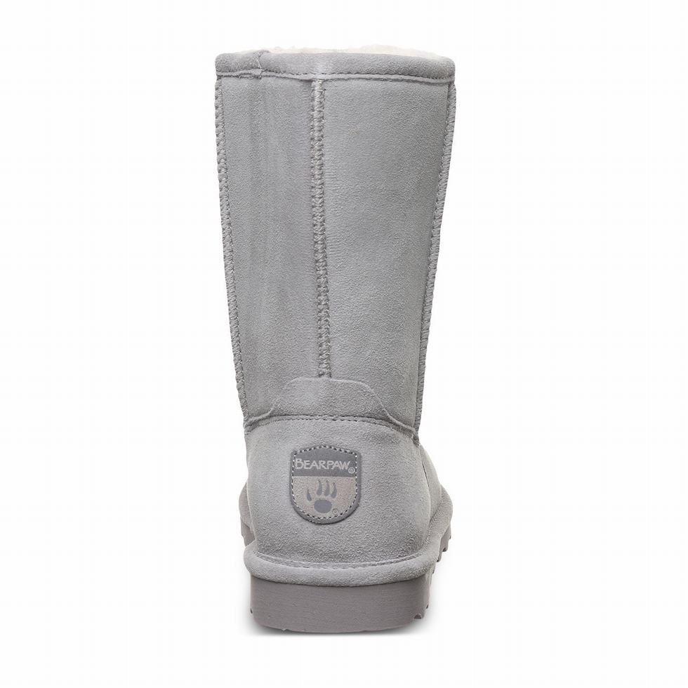 Bearpaw Elle Short Stiefel Damen Grau | TZW9917UN