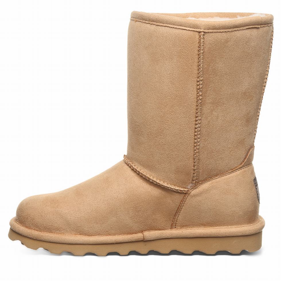 Bearpaw Elle Short Vegan Stiefel Damen Braun | NNE4370RQ