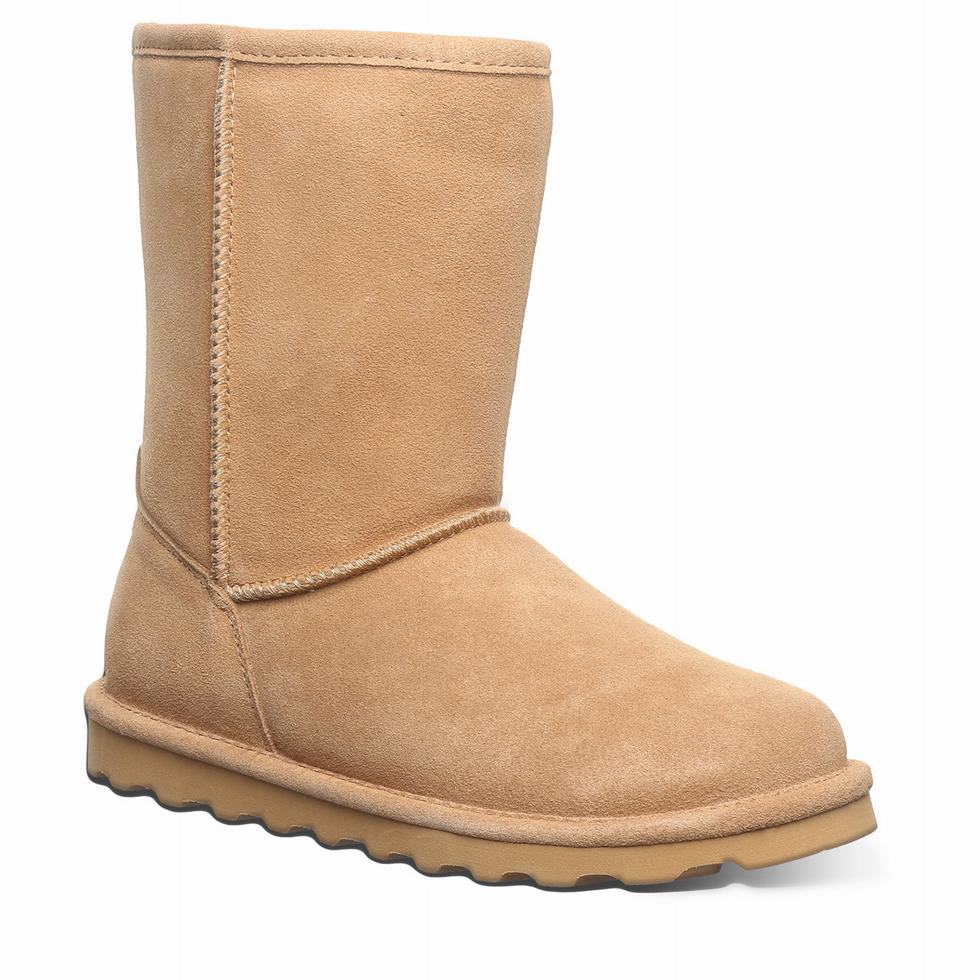 Bearpaw Elle Short Wide Stiefel Damen Braun | TNJ2544EB