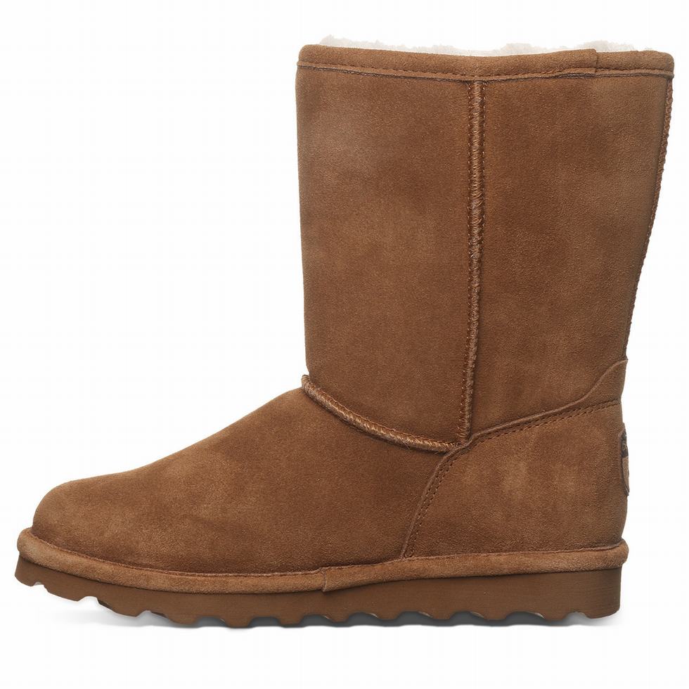 Bearpaw Elle Short Wide Stiefel Damen Braun | XDI5296ZW