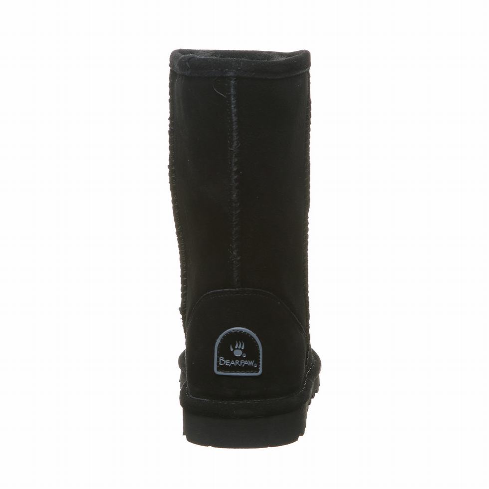 Bearpaw Elle Short Wide Stiefel Damen Schwarz | YJM24100HK