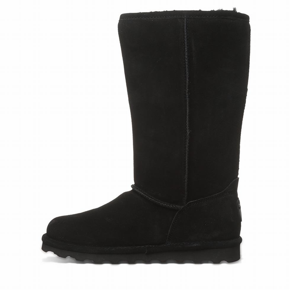 Bearpaw Elle Tall Stiefel Damen Schwarz | WZI100100BE