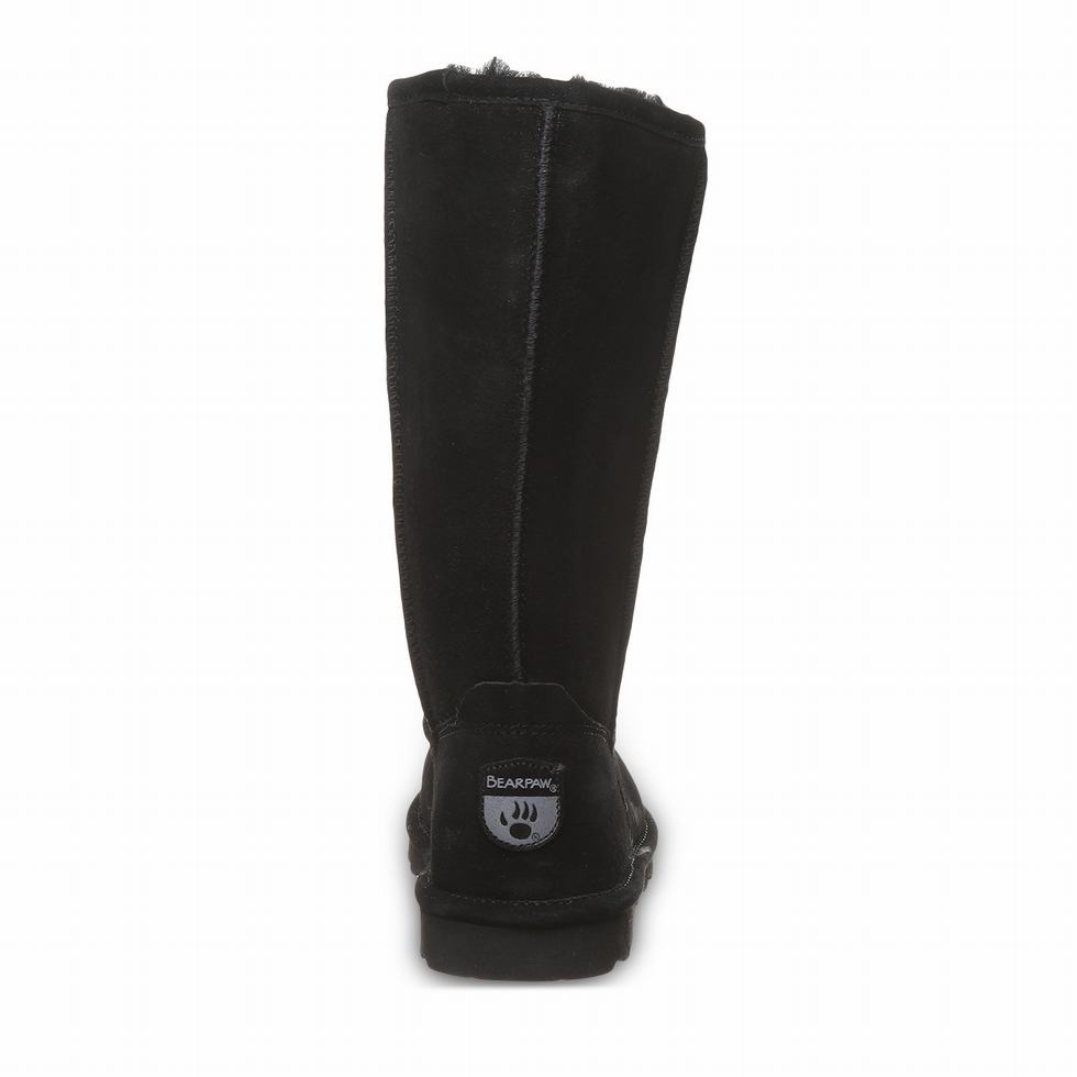 Bearpaw Elle Tall Stiefel Damen Schwarz | WZI100100BE