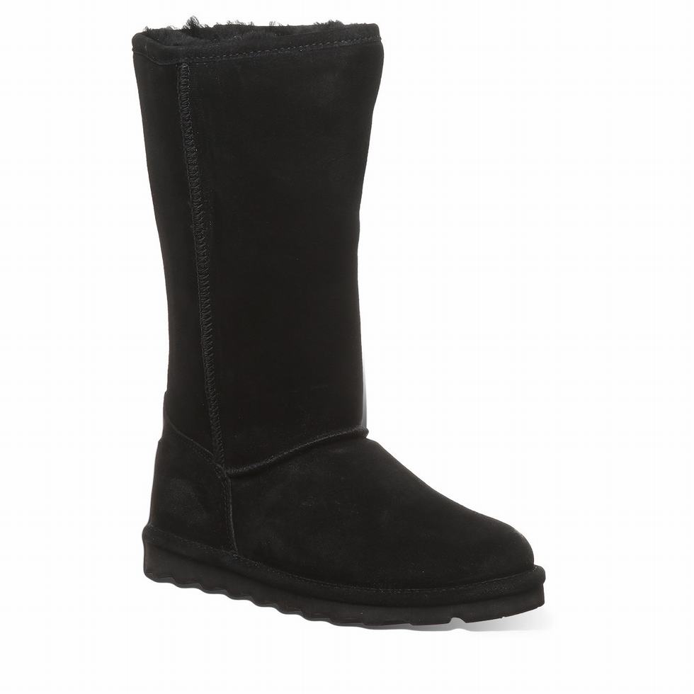 Bearpaw Elle Tall Stiefel Damen Schwarz | WZI100100BE