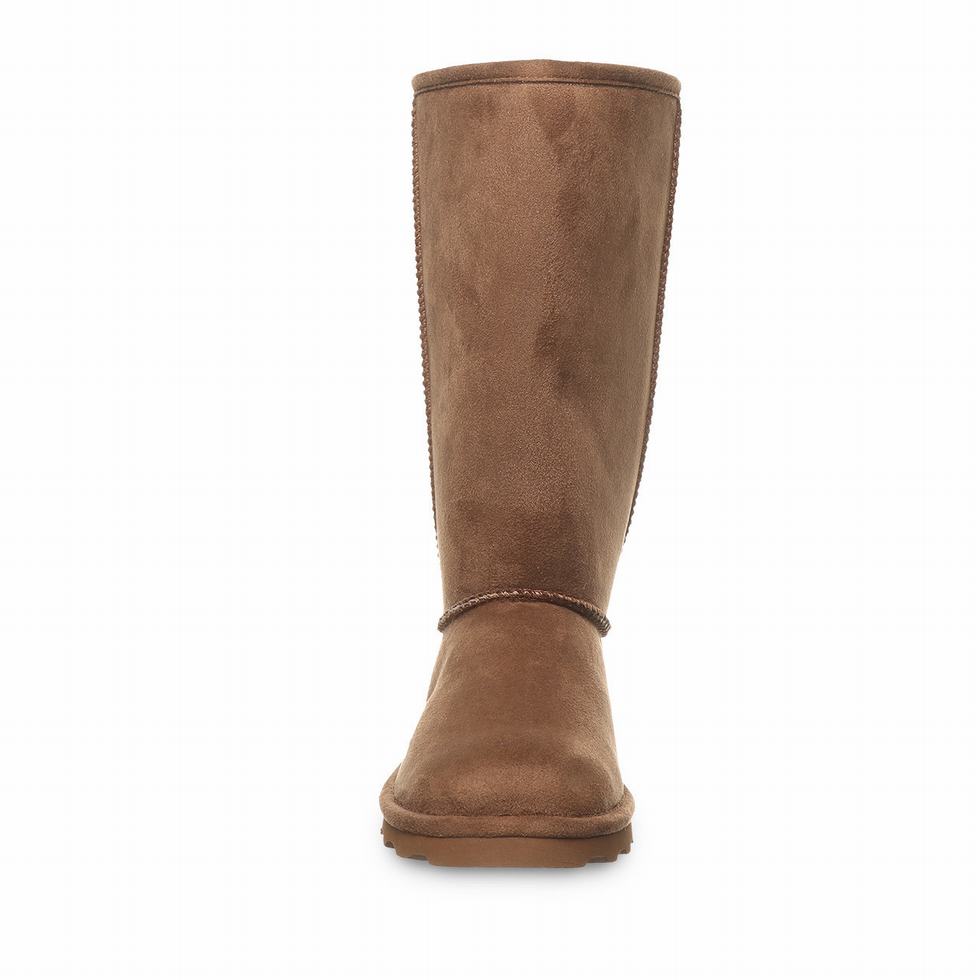 Bearpaw Elle Tall Vegan Stiefel Damen Braun | CDW2766DJ