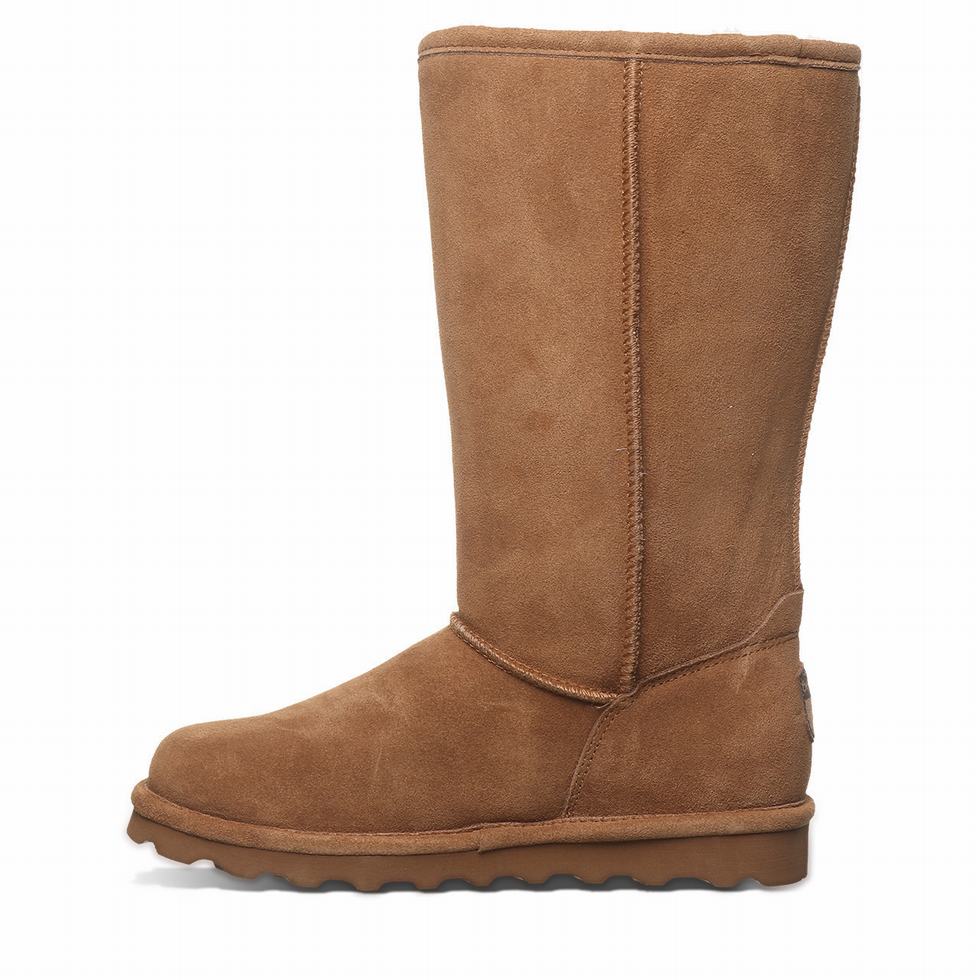 Bearpaw Elle Tall Wide Stiefel Damen Braun | AVG7549SM