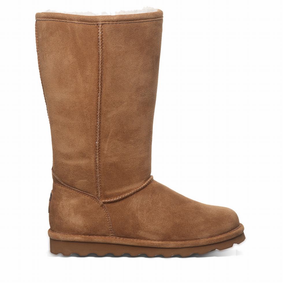 Bearpaw Elle Tall Wide Stiefel Damen Braun | AVG7549SM