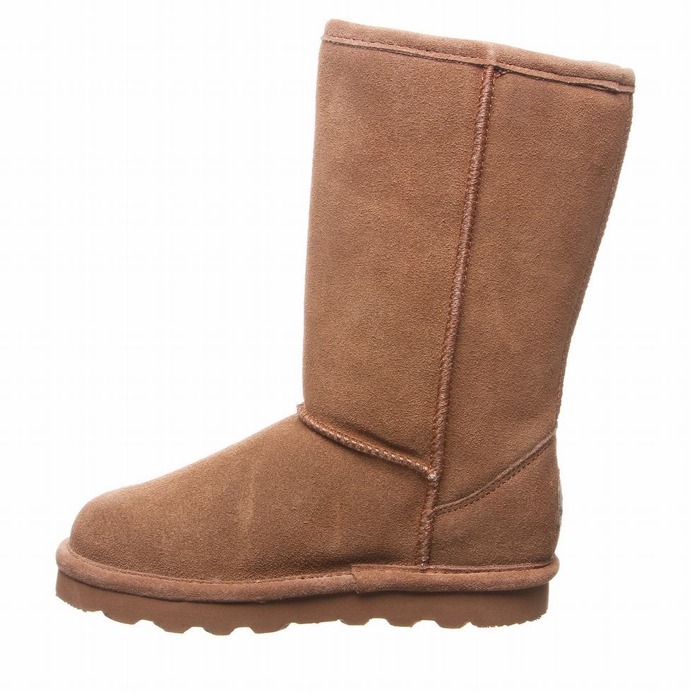 Bearpaw Elle Tall Youth Stiefel Kinder Braun | QBM9710YG