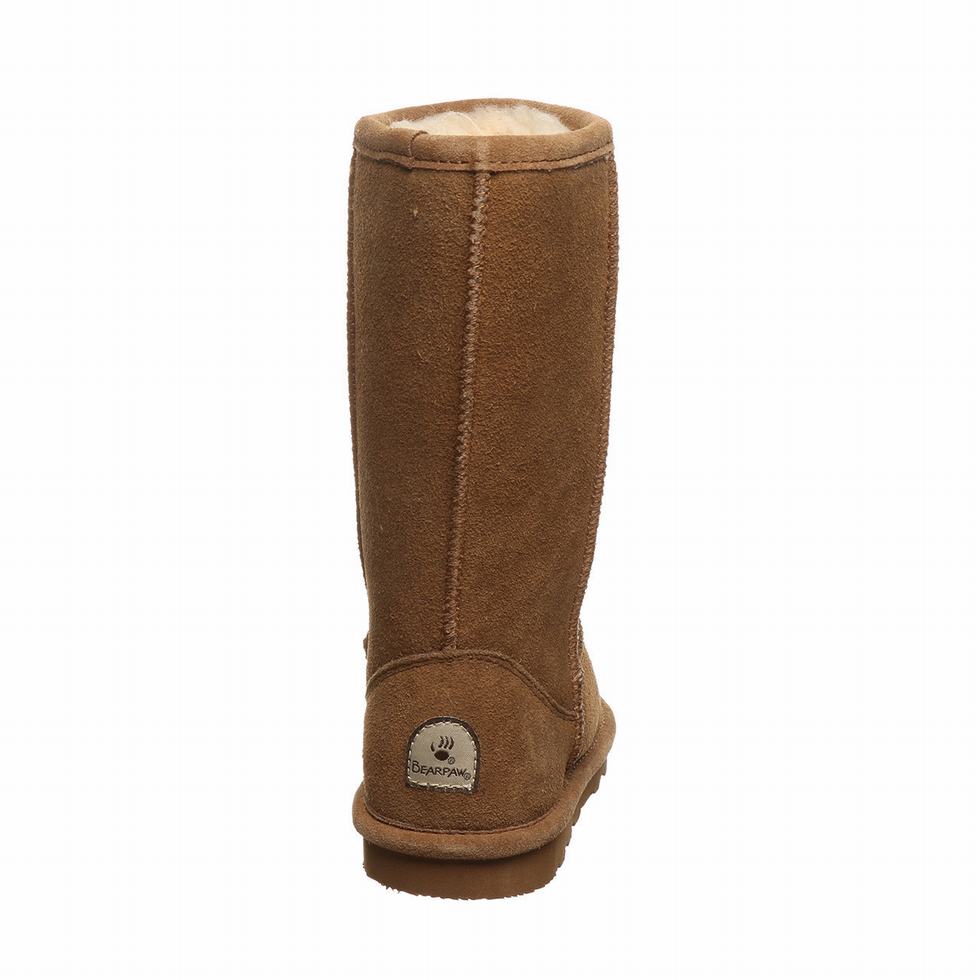 Bearpaw Elle Tall Youth Stiefel Kinder Braun | QBM9710YG