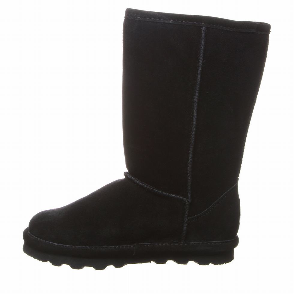 Bearpaw Elle Tall Youth Stiefel Kinder Schwarz | FAS1898AO