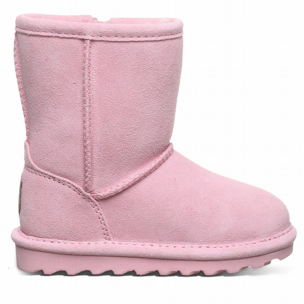 Bearpaw Elle Toddler Zipper Stiefel Kinder Rosa | EOY93100BS