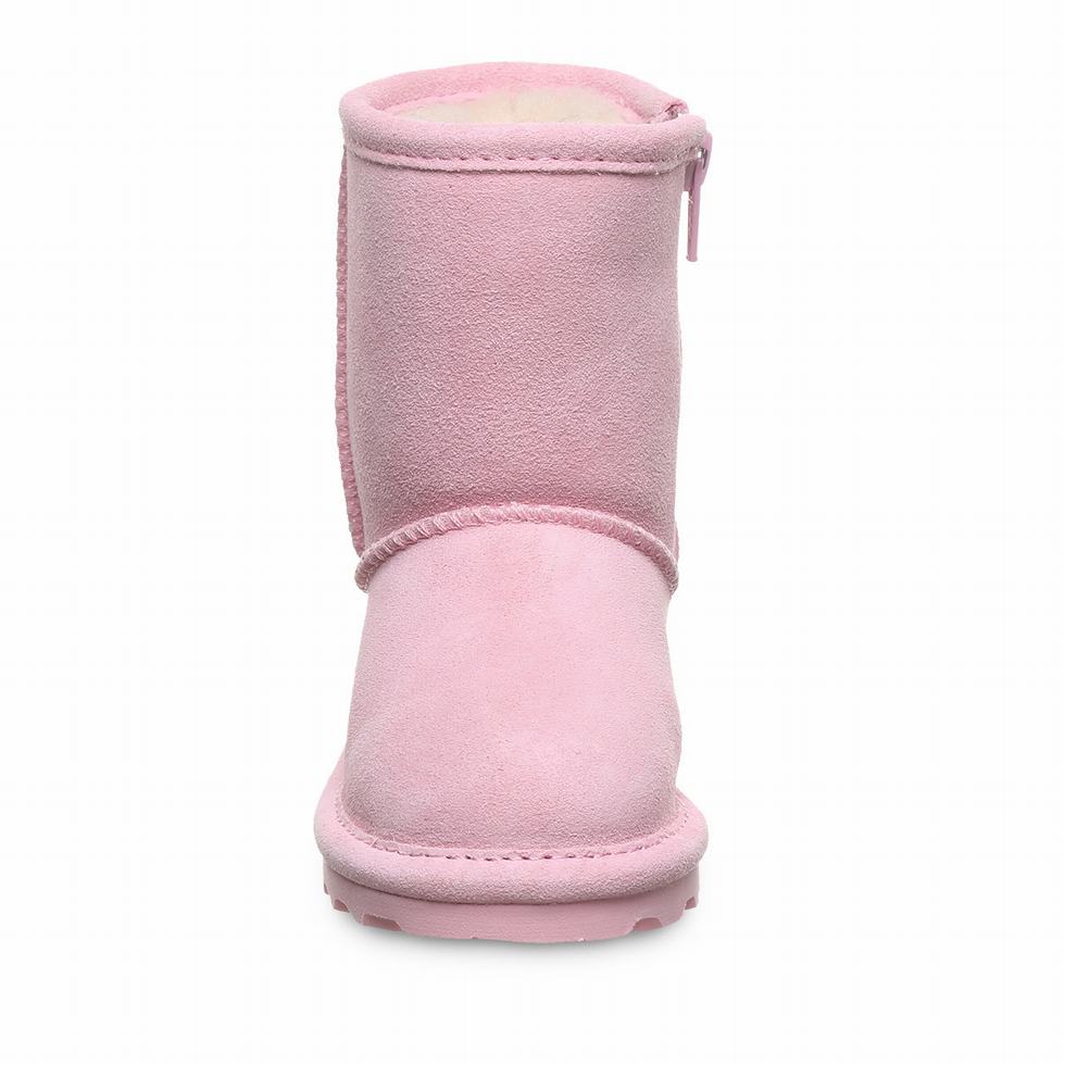 Bearpaw Elle Toddler Zipper Stiefel Kinder Rosa | EOY93100BS