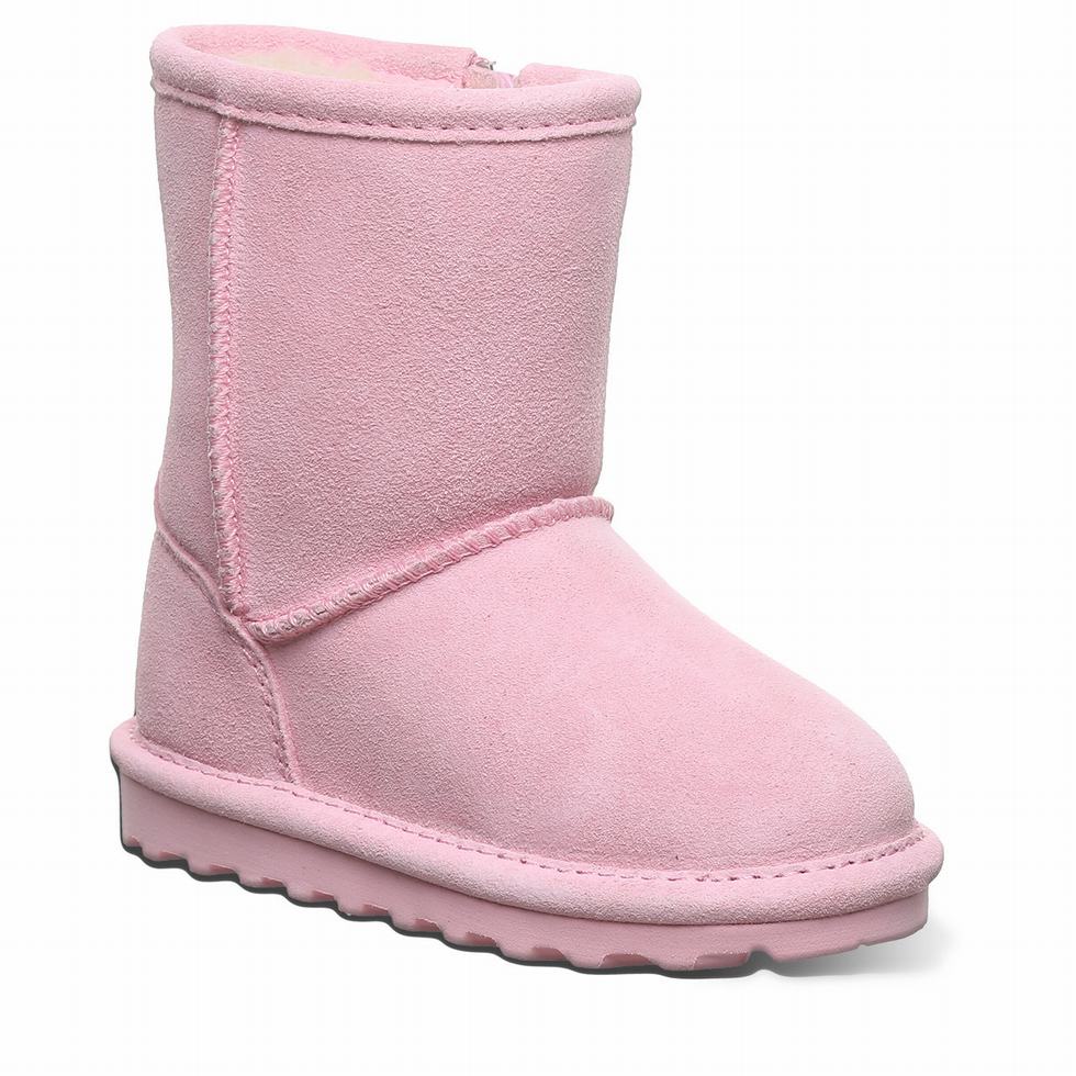 Bearpaw Elle Toddler Zipper Stiefel Kinder Rosa | EOY93100BS