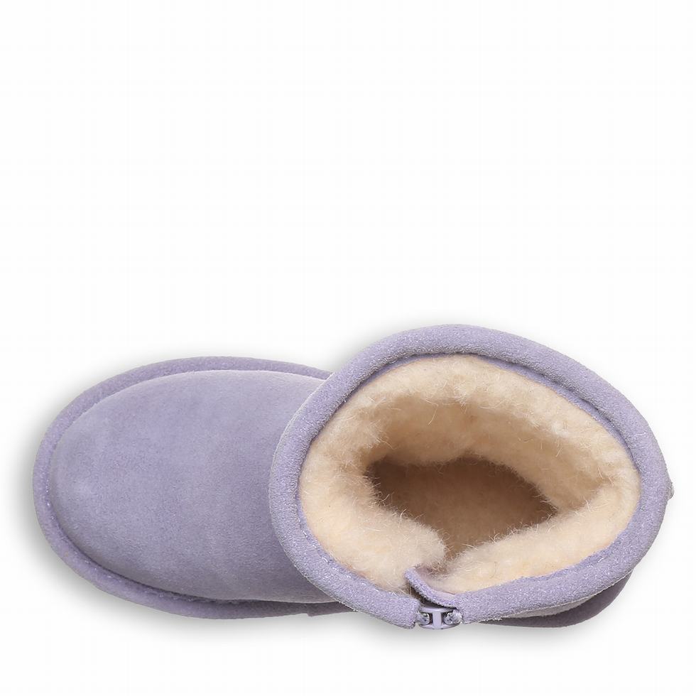 Bearpaw Elle Toddler Zipper Stiefel Kinder Lila | JCM704HE