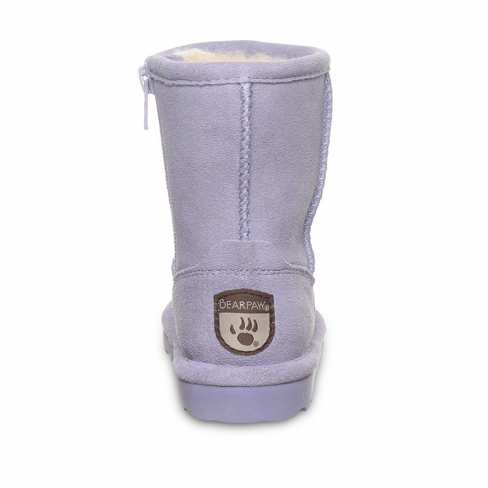 Bearpaw Elle Toddler Zipper Stiefel Kinder Lila | JCM704HE