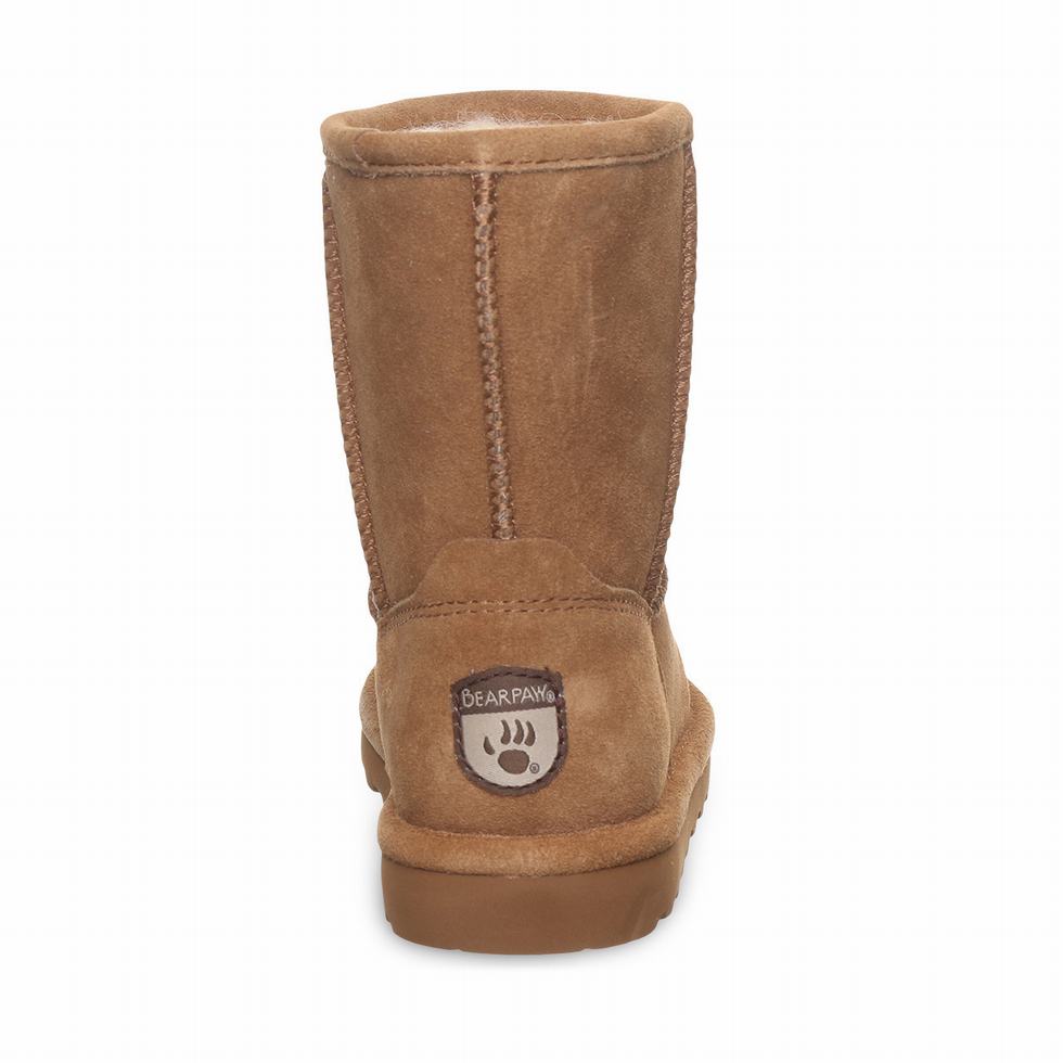 Bearpaw Elle Youth Stiefel Kinder Braun | ZBI1443BJ