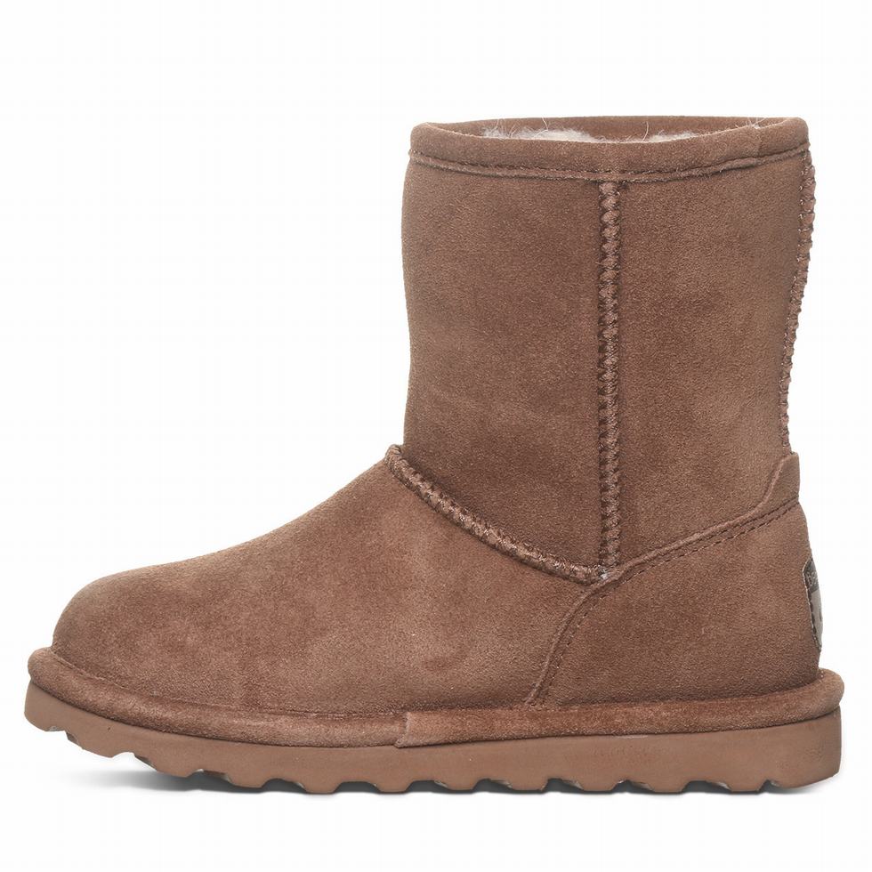 Bearpaw Elle Youth Stiefel Kinder Braun | KEV2716OE