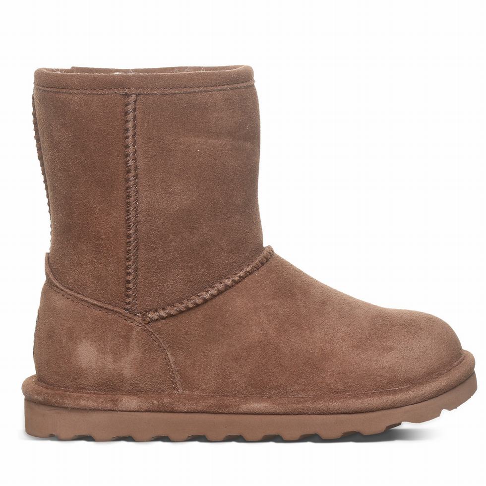 Bearpaw Elle Youth Stiefel Kinder Braun | KEV2716OE