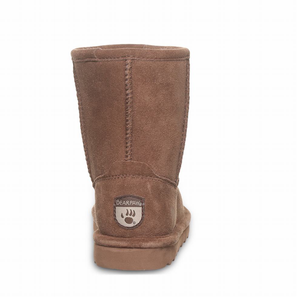 Bearpaw Elle Youth Stiefel Kinder Braun | KEV2716OE