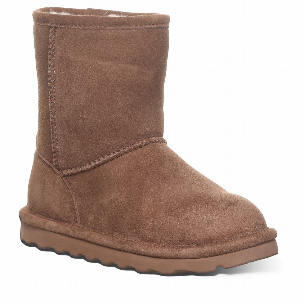 Bearpaw Elle Youth Stiefel Kinder Braun | KEV2716OE