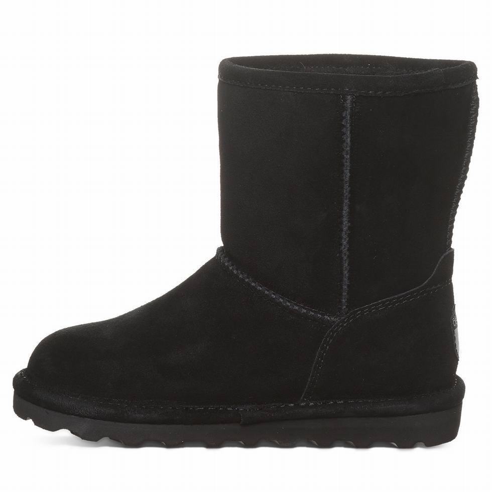 Bearpaw Elle Youth Stiefel Kinder Schwarz | ZDX7885VO