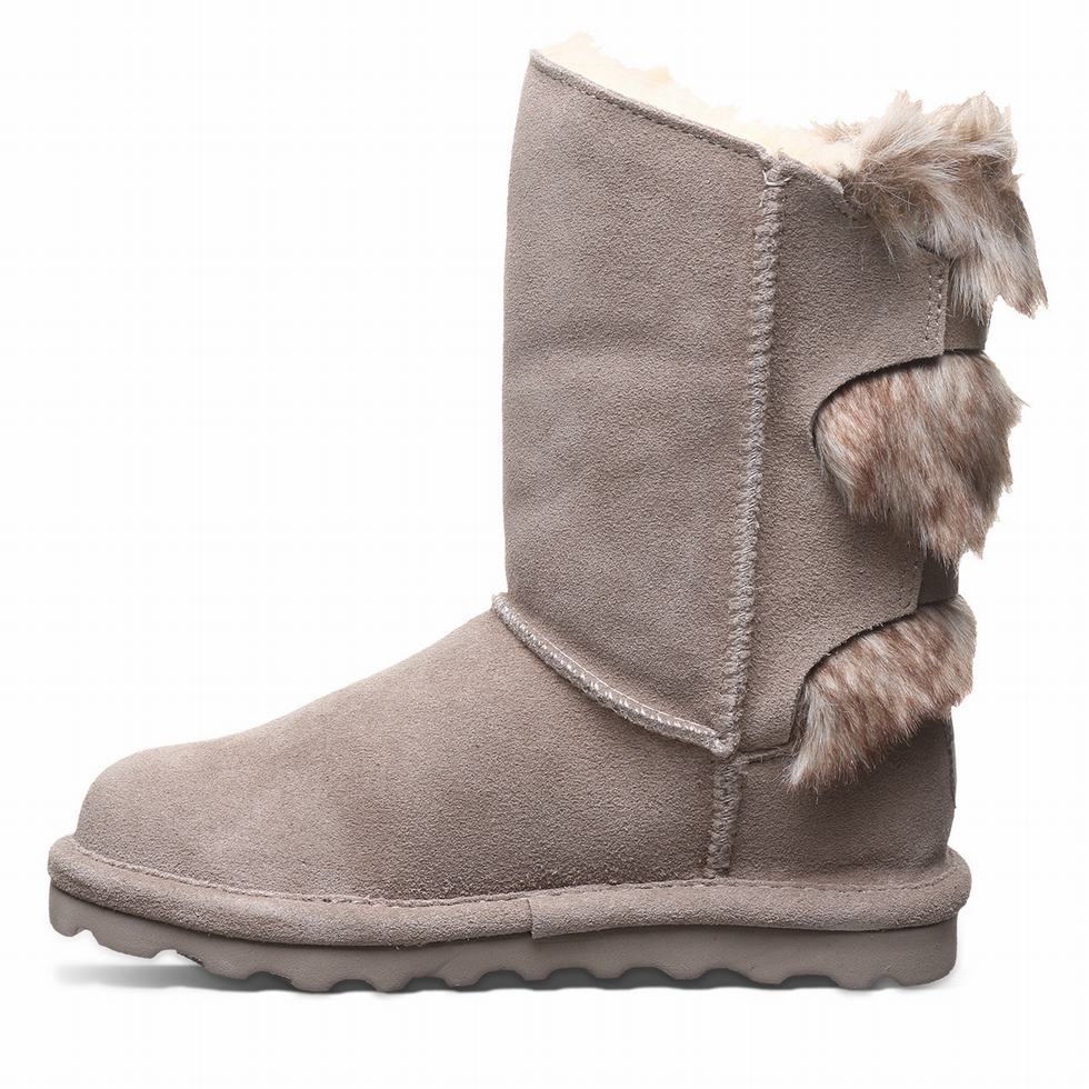 Bearpaw Eloise Youth Stiefel Kinder Grau | MBS5433FJ